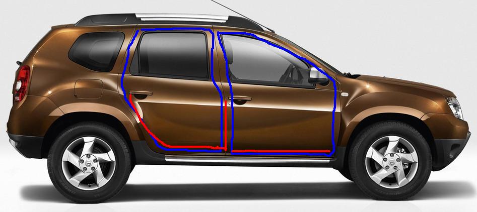 Шумоизоляция автомобиля Renault Sandero Stepway по варианту Премиум