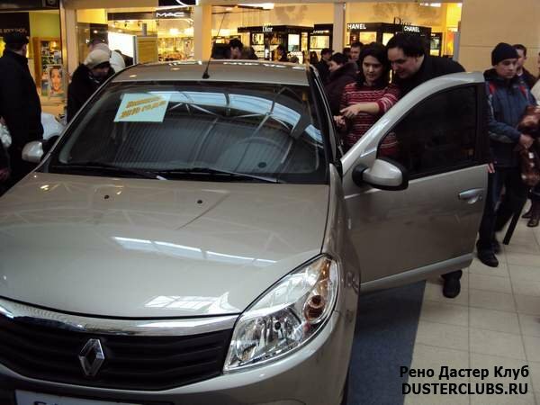 � �������� ������� �������� ����������� Renault Sandero