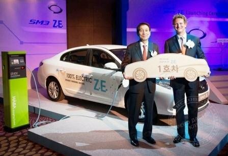 Renault Samsung Motors launched �SM3 Z.E.� in Seoul