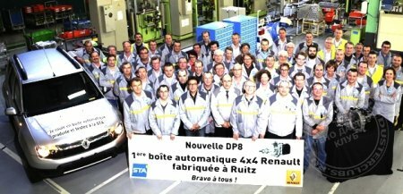 STA plant, Ruitz: Production of the first 4WD automatic transmission